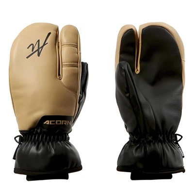 Ποδηλατικά γάντια τριών δακτύλων με φλις επένδυση