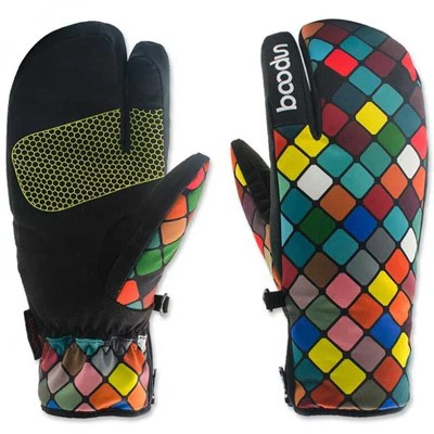 Γάντια τριών δακτύλων σκι